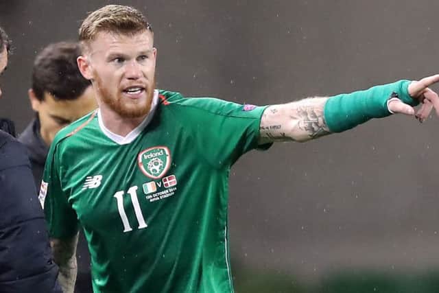 Republic of Ireland and Stoke City player James McClean