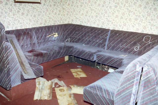The interior of the Rising Sun bar in Greysteel, Londonderry, where UFF gunmen carried out a massacre, killing seven people. 24 people were killed since and including the Shankill bombing.