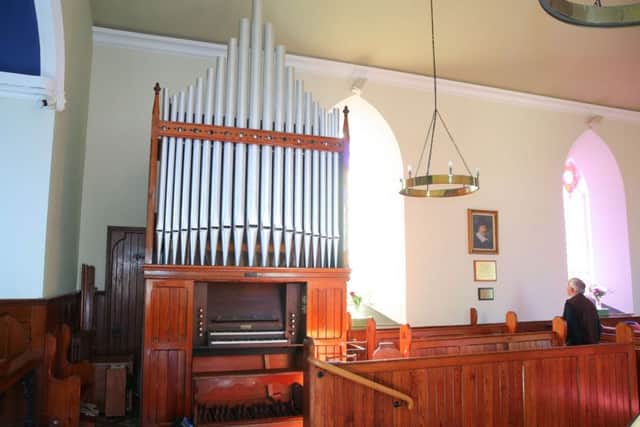 Harrison & Harrison 1899 restored organ in Killinchy Parish Church