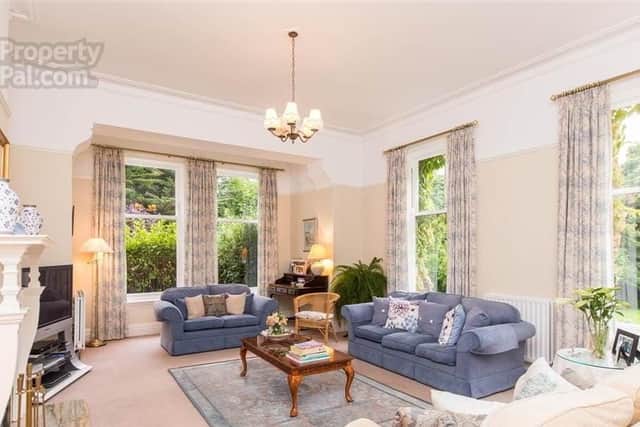 The ground floor features several eye-catching reception rooms (Photo: Property Pal)