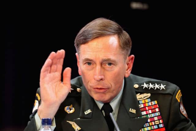 File photo dated 15/10/10 of General David Petraeus, who has signalled he would be willing to serve in Donald Trump's administration. PRESS ASSOCIATION Photo. Issue date: Wednesday November 23, 2016. Gen Petraeus, who resigned as CIA director in 2012 following an extramarital affair, said the president-elect may succeed on the international stage because he will face less opposition from the American right. See PA story POLITICS President. Photo credit should read: Dan Kitwood/PA Wire