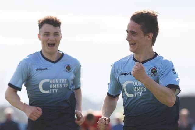 Gareth Brown scored against Newry City