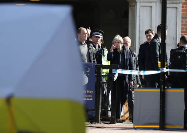 One point made by Colin Worton, brother of Kingsmills victim Kenneth, is that whilst Russian suspects were named in the Salisbury poisoning (scene pictured above), there is little government resolve to expose NI terrorists