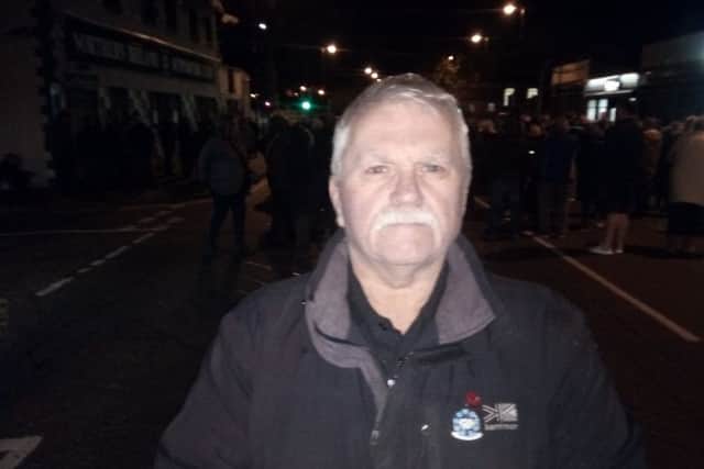 Charlie Butler, who lost his niece, her partner and their daughter in the 1993 Shankill bomb, was among hundreds who took part in the Walk to Remember event on Monday evening.