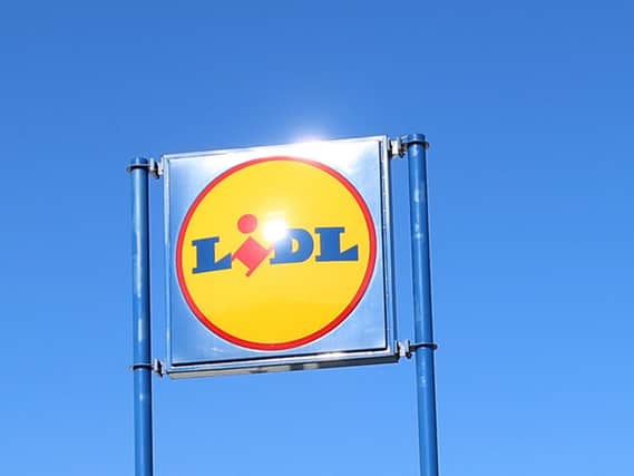 File photo dated 17/07/18 of a Lidl sign