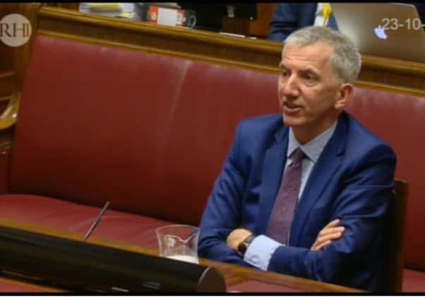 Sinn Feins Mairtin Ã“ Muilleoir sat back in his chair, arms crossed, then repeated of his own work: "It is a good letter"