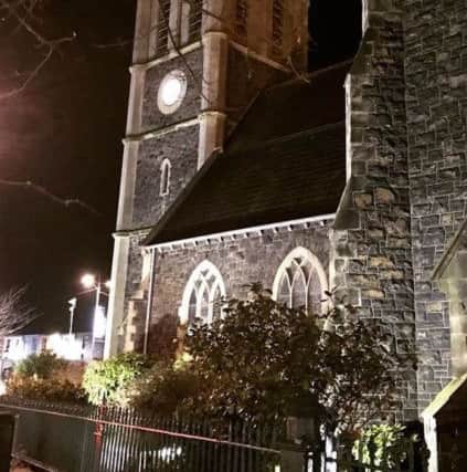St Mark's Church in Portadown  the spot where the last man was hanged in the town