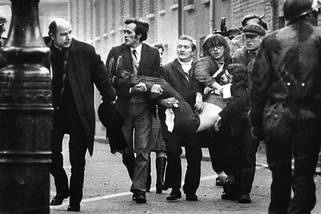 Thirteen people died on Bloody Sunday, with a 14th victim dying later