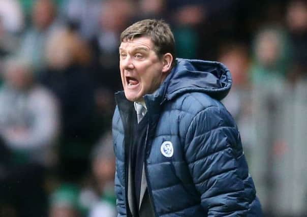St Johnstone manager Tommy Wright