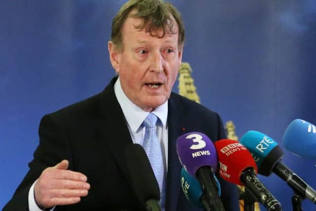 Lord Trimble said the Irish side in the Brexit negotiations is undermining the Good Friday Agreement
