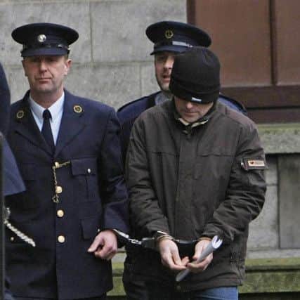 Real IRA member Liam Campbell pictured at the High Court in 2009 where he was appearing in connection with the Omagh bomb. Photo: Niall Carson/PA Wire