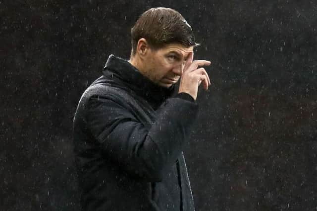 Rangers manager Steven Gerrard.