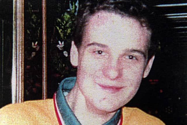 PACEMAKER, BELFAST, 17/6/99: Collect picture of Alan Radford taken shortly before his death in the Omagh bomb.
