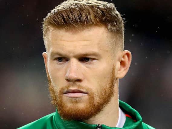 Stoke City and Ireland winger, James McClean was subjected to abuse from supporters during Saturday's game for refusing to wear a poppy.