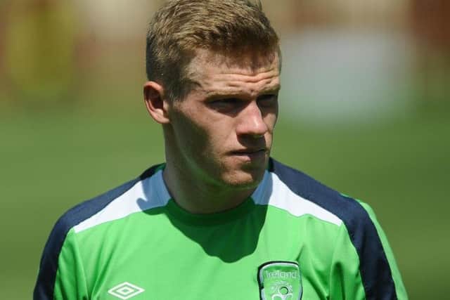 Republic of Ireland midfielder James McClean