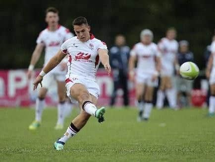James Hume during Celtic Cup clash between Ulster A and Scarlets A at Shaws Bridge, Belfast, Northern Ireland ( September 2018, Ulster A vs Scarlets A)