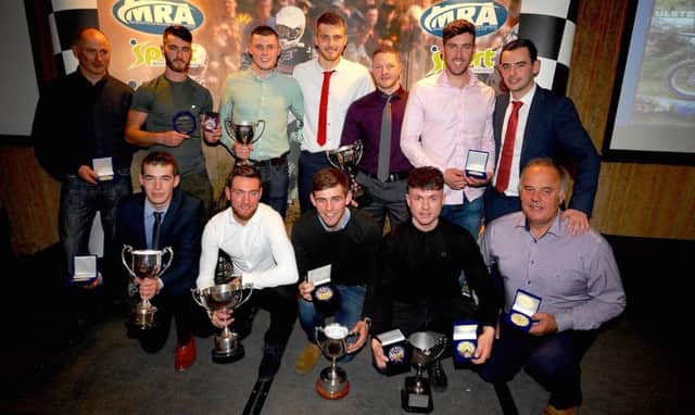 Ulster and Irish offroad champions at the 2018 MRA awards night.