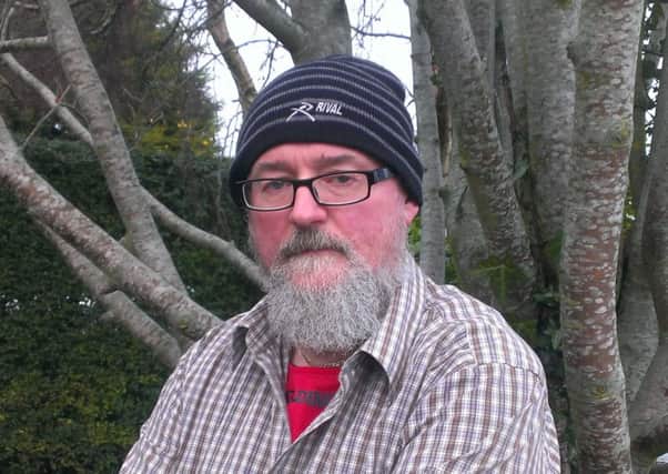 Anthony McIntyre, pictured outside his home in the Republic of Ireland, December 18, 2014