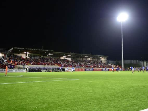 Larne's County Antrim Shield semi final will now be played at Seaview
