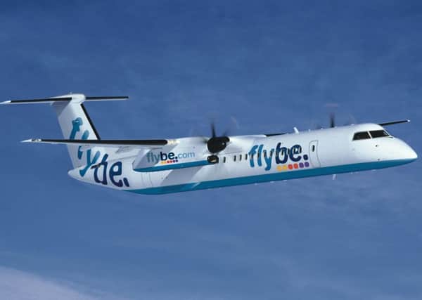 A Flybe Bombardier Dash Q 400