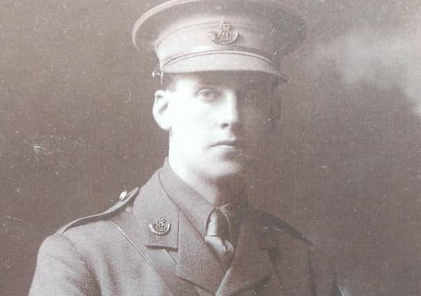 Lieutenant John Lowry, who died in 1917 and is buried in Thessaloniki