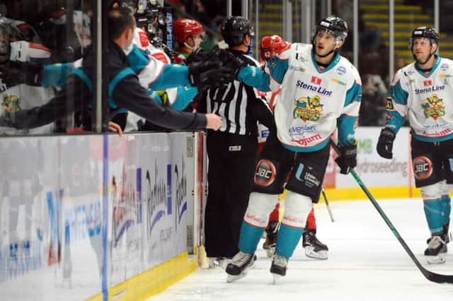 Belfast Giants picked up four points on the road. PICTURE: David Williams