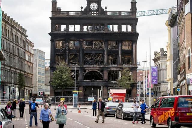 The result of the Primark fire