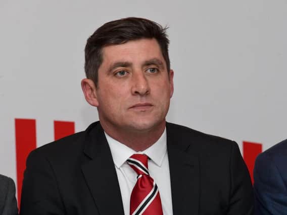 Declan Devine, Derry City's new manager.