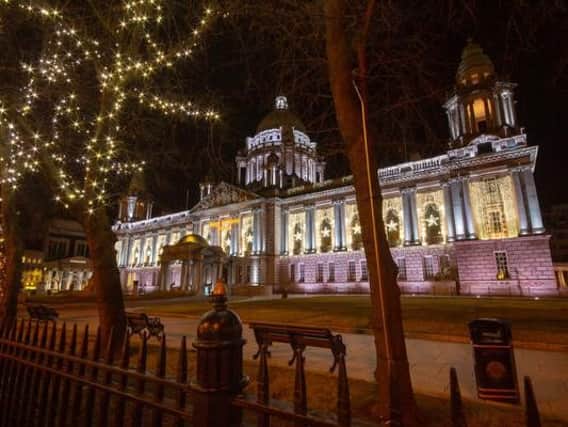 The Christmas lights switch-on will take place on Saturday 17 November in front of Belfast City Hall