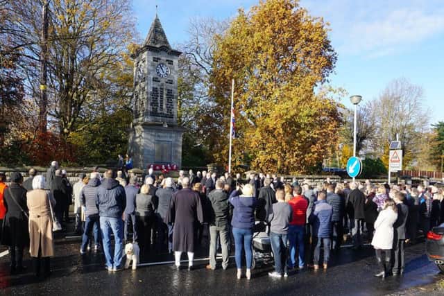 The Act of Remembrance in Waringstown