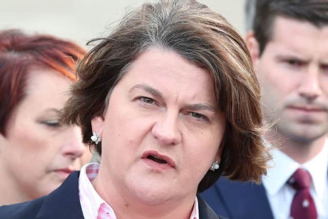 DUP leader Arlene Foster said any weakening of the Union would be unacceptable