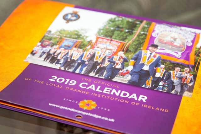 A 2019 calendar is also among the gifts for sale