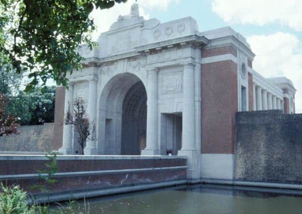 The Friends of the Somme Association laid a wreath at the Menin Gate during their visit