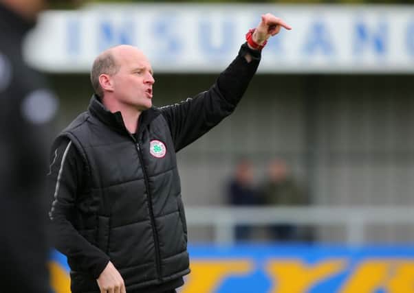 Cliftonville boss Barry Gray. Pic by INPHO.
