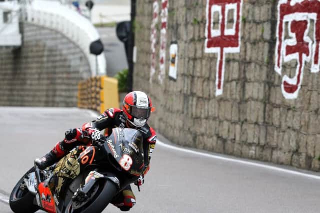 Michael Rutter was second fastest on the Aspire-Ho by Bathams Racing Honda RC213V-S.