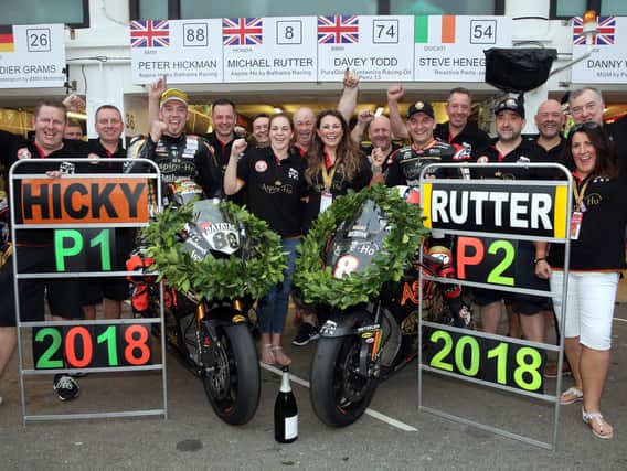 Aspire-Ho by Bathams Racing riders Peter Hickman and Michael Rutter secured a one-two at the 52nd Macau Motorcycle Grand Prix.