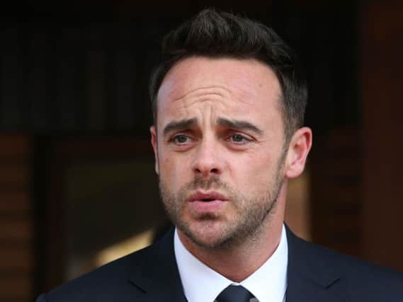 File photo dated 16/04/18 of Ant McPartlin, who has sent a good luck message to Declan Donnelly and Holly Willoughby ahead of the premiere of I'm A Celebrity... Get Me Out Of Here!