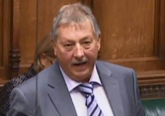 Sammy Wilson claims farming and business leaders were given advance notice of what was in the deal