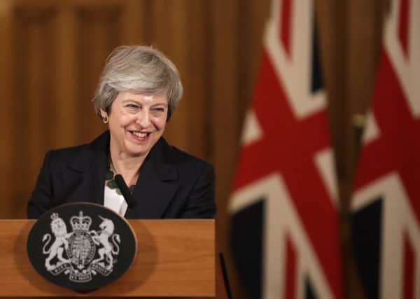 Prime Minister Theresa May: Photo Matt Dunham/PA Wire