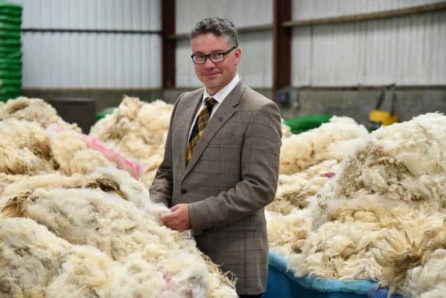 Joe Farren, CEO of British Wool.