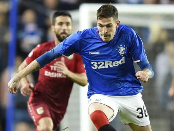 Kyle Lafferty was one of 15 players signed by Rangers in the summer.