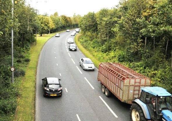 The A5 Western Transport Corridor scheme is on hold following a legal challenge
