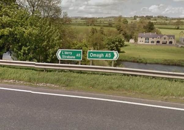 The A5 road. Pic by Google