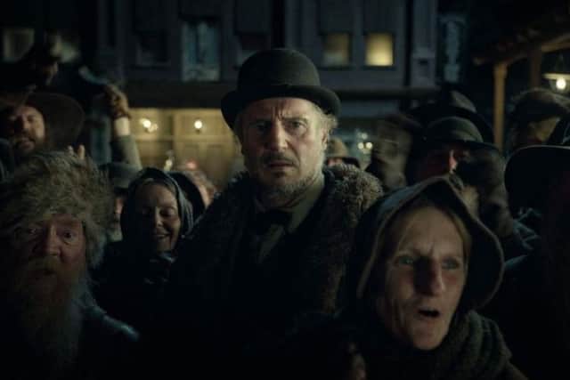 Liam Neeson is among the stars of Coen brothers film The Ballad of Buster Scruggs. Pic: Netflix