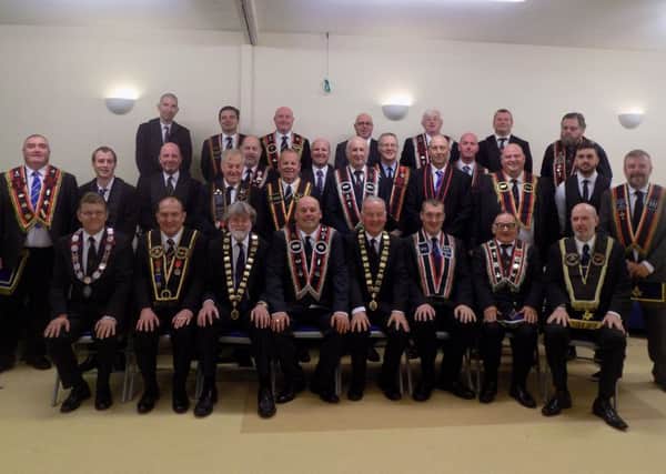 ChapterChat 26/11/18 Sir Knights at the recent reconstitution of South West England District in Wiltshire