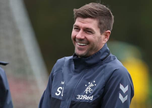 Rangers manager Steven Gerrard. Pic by PA Sport.