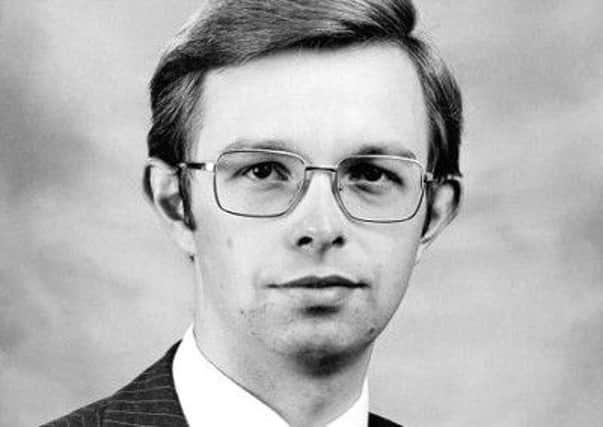 Edgar Graham, Ulster Unionist MLA and Queen's University lecturer, shot dead at point blank range by the IRA in December 1983 near the university. "Compare the handling of this despicable crime, which did not even get a Historical Enquiries Team report, with the millions spent on a similar despicable crime, the shooting dead of Pat Finucane"