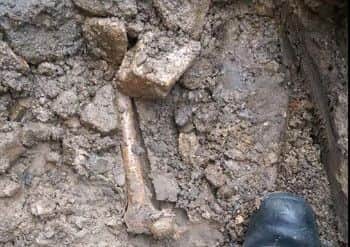 Ancient human bones were discovered by builders in Newtownards