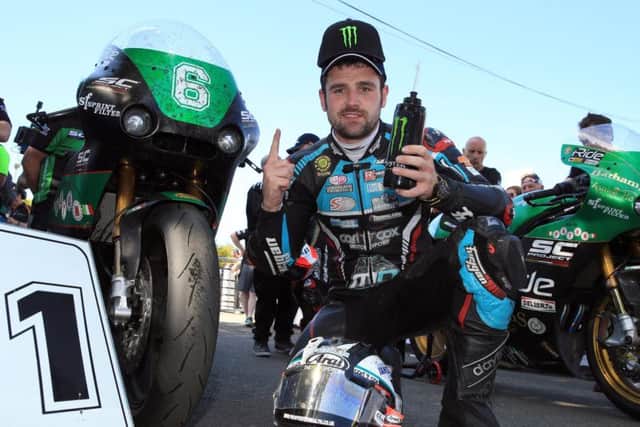 Ballymoney man Michael Dunlop has won 18 Isle of Man TT races.