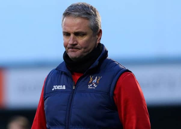 Ards boss Colin Nixon. Pic by Pacemaker.